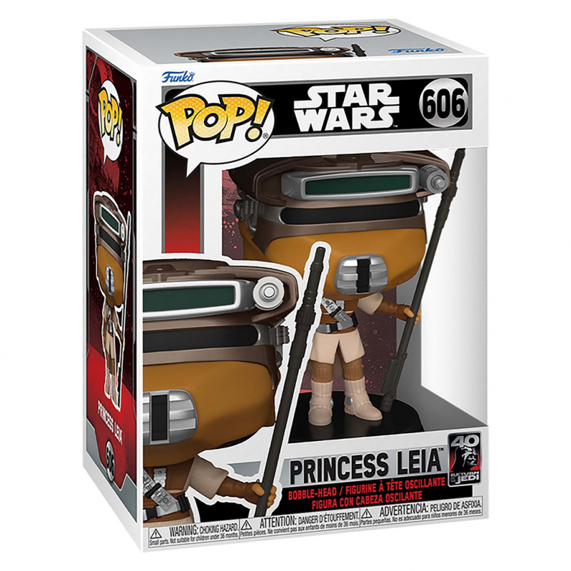 FUNKO POP STAR WARS 40TH RETURN OF THE JEDI - PRINCESS LEIA 606