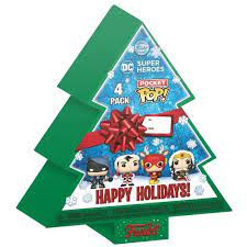 FUNKO POP POCKET MARVEL HAPPY HOLIDAYS 4-PACK