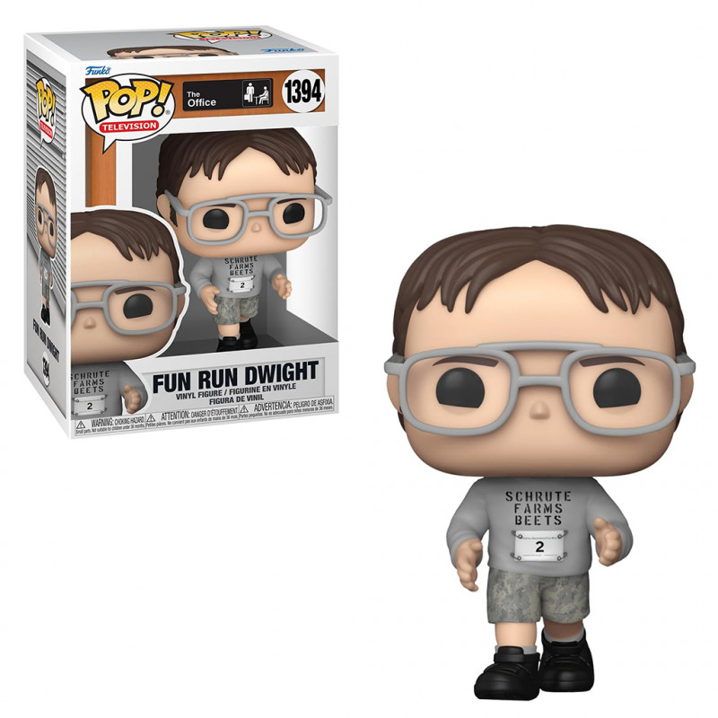 FUNKO POP THE OFFICE FUN RUN DWIGHT 1394