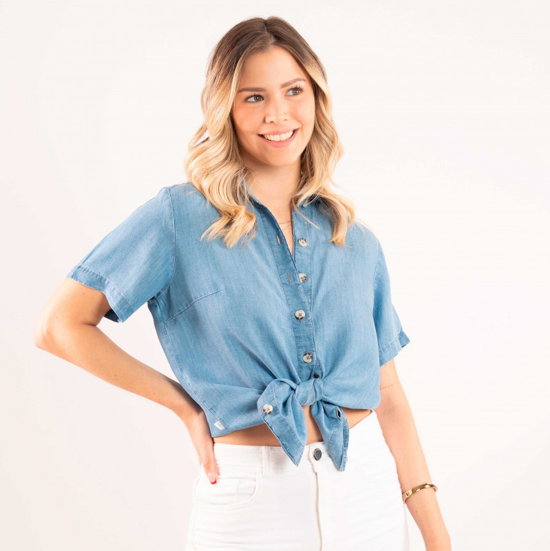 Camisa Oversize Jeans Cod.1230496