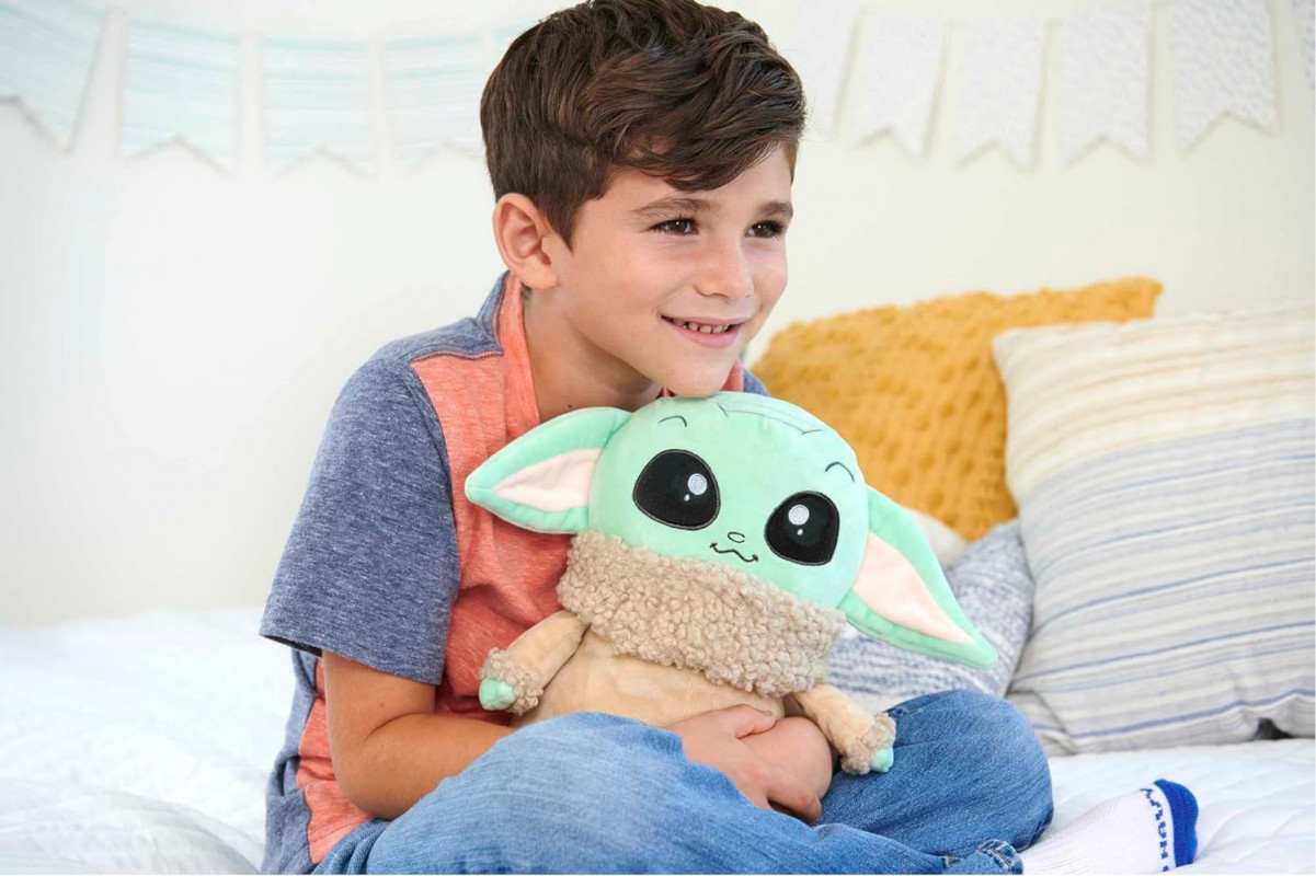 MATTEL STAR WARS JUMPING GROGU PLUSH TOY