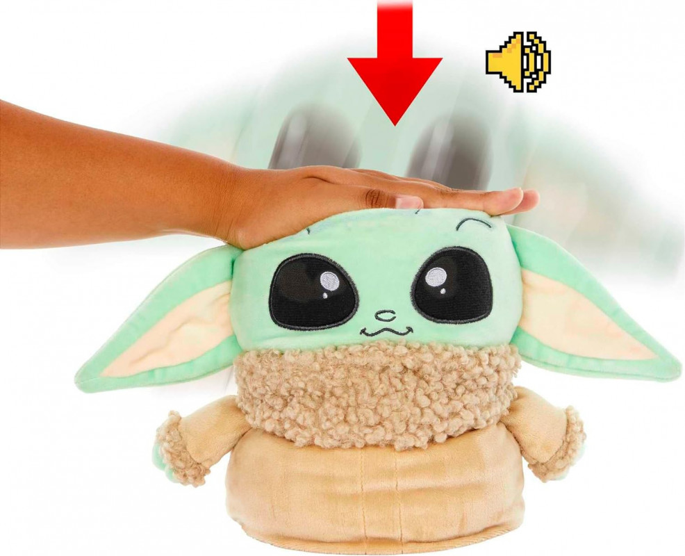 MATTEL STAR WARS JUMPING GROGU PLUSH TOY