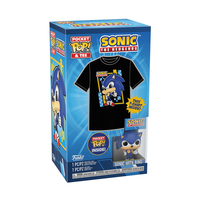 FUNKO POP POCKET + TEE SONIC KIDS