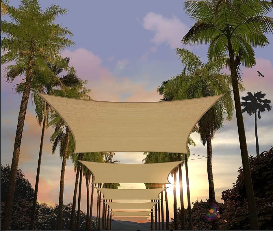 TOLDO PARASOL 4X4 BEIGE OSCURO