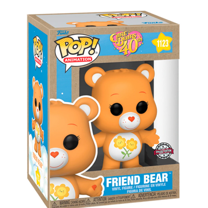 FUNKO POP CARE BEARS 40TH EXCLUSIVE - FRIEND BEAR 1123