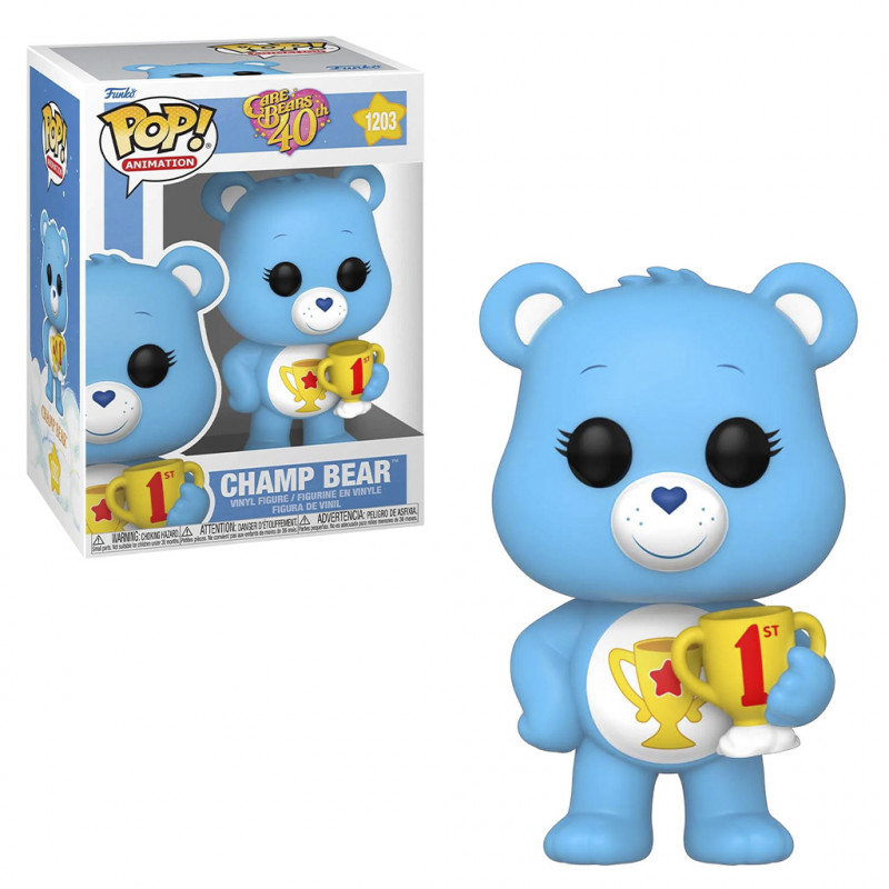 FUNKO POP ANIMATION CARE BEARS 40TH - CHAMP BEAR 1203