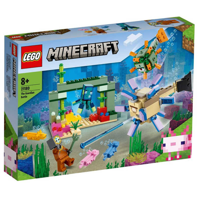 LEGO MINECRAFT LA BATALLA CONTRA EL GUARDIAN 255PCS