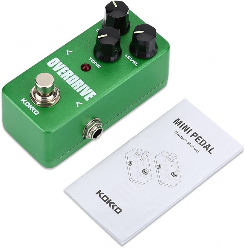 Mini Pedal de efecto overdrive Kokko FOD3