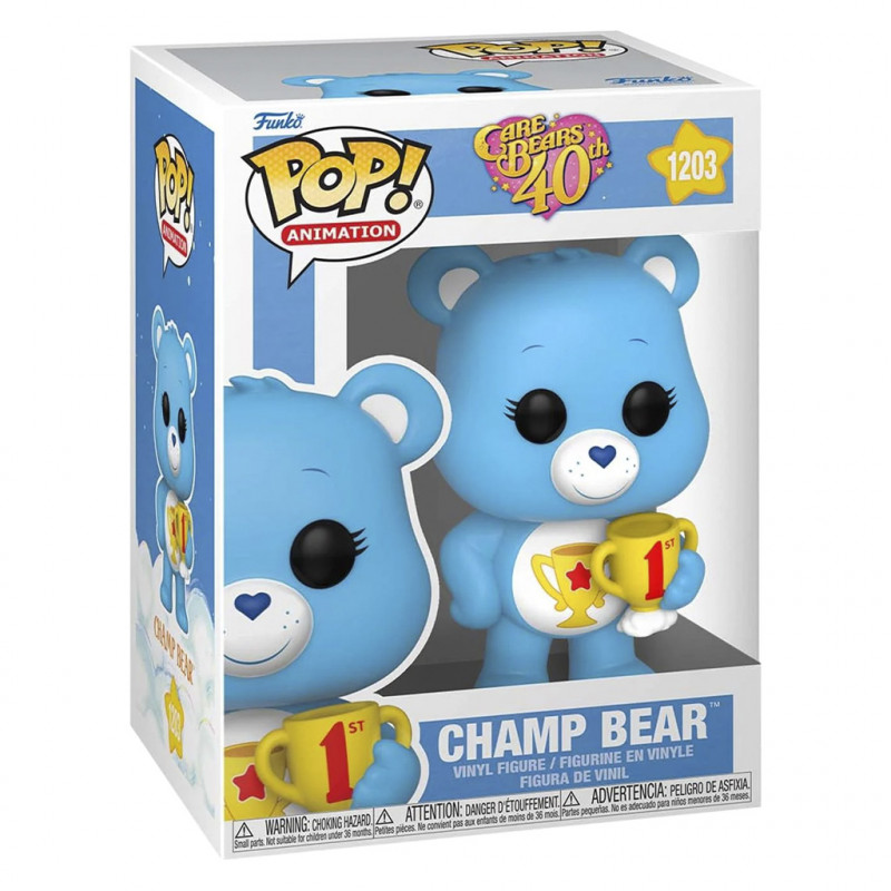 FUNKO POP ANIMATION CARE BEARS 40TH - CHAMP BEAR 1203