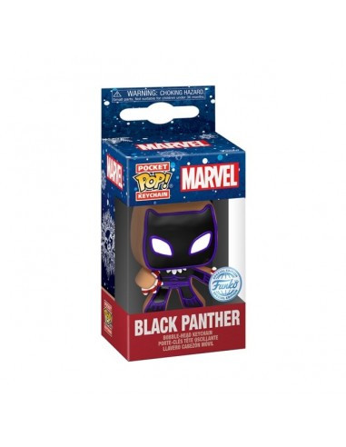 FUNKO KEYCHAIN MARVEL HOLIDAY - BLACK PANTHER