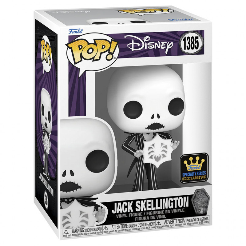 FUNKO POP DISNEY NBC 30TH ANNIVERSARY - JACK SKELLINGTON 1385 *EXCLUSIVE*