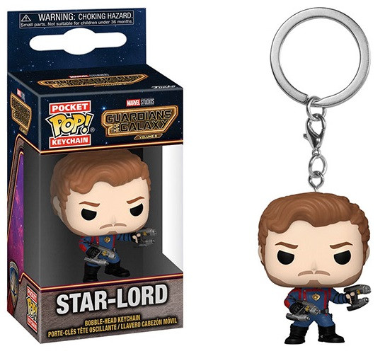 FUNKO KEYCHAIN GUARDIANS OF THE GALAXY - STAR-LORD