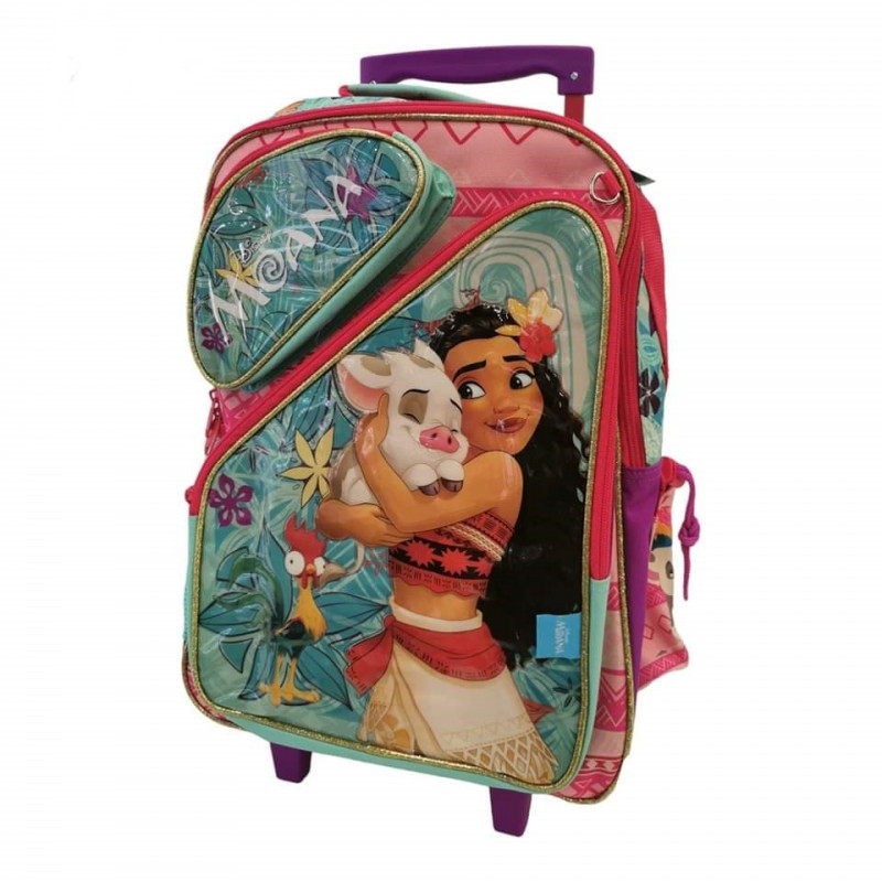 MOCHILA CON RUEDITAS ( MOANA)