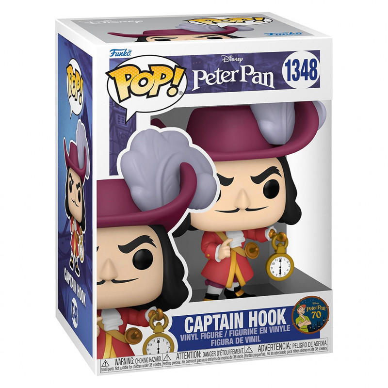 FUNKO POP DISNEY PETER PAN - CAPTAIN HOOK 1348