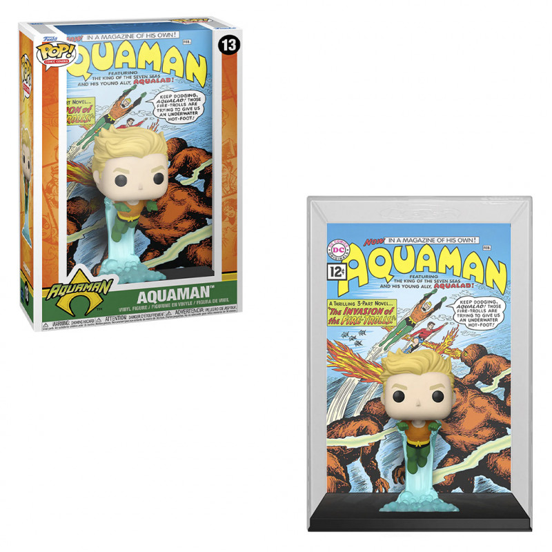 FUNKO POP COMIC COVER DC : AQUAMAN 13