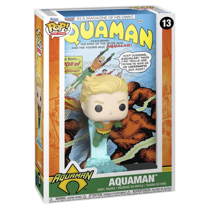 FUNKO POP COMIC COVER DC : AQUAMAN 13