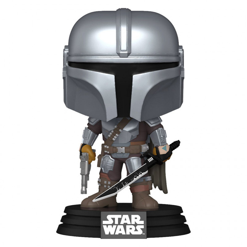 FUNKO POP STAR WARS THE MANDALORIAN WITH DARKSABER 663