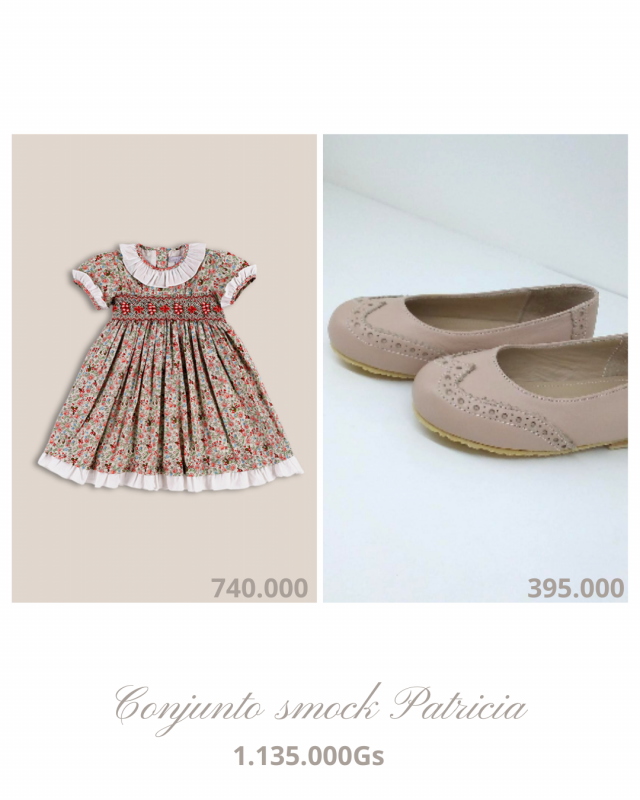 vestido smock patricia