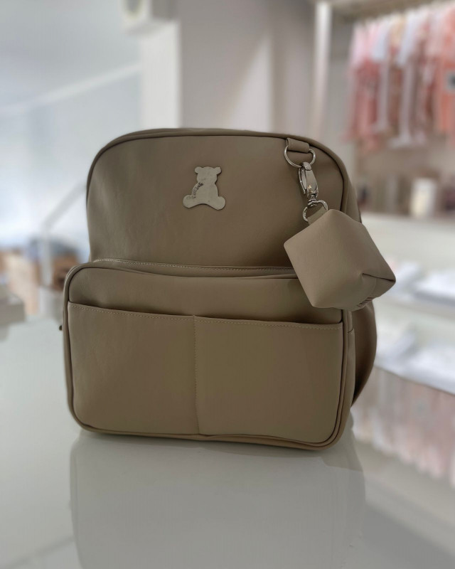 mochila lux ch beige