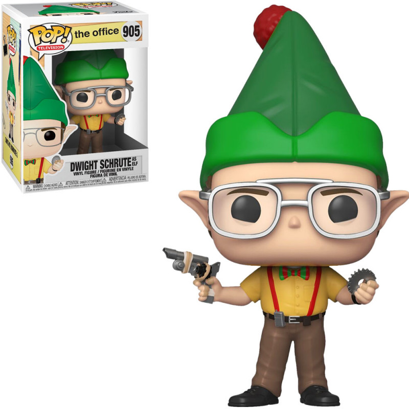 FUNKO POP THE OFFICE - DWIGHT SCHRUTE AS ELF 905