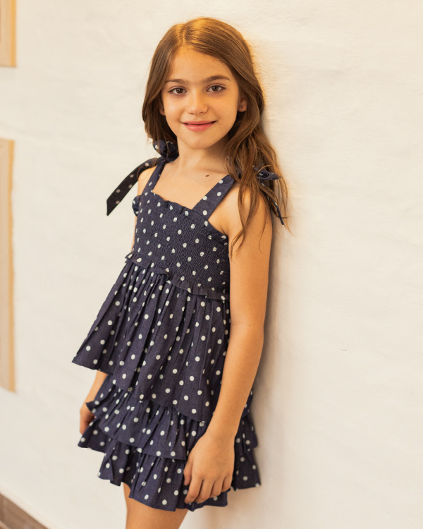 Blusa Camille Kids Motas