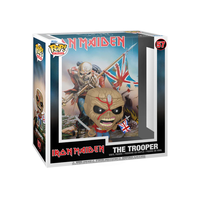 FUNKO POP ROCKS ALBUMS IRON MAIDEN - THE TROOPER