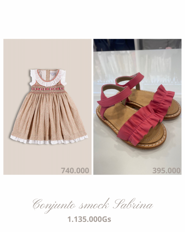 vestido smock sabrina