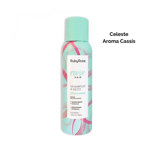 SHAMPOO SECO RUBY ROSE Celeste Aroma Cassis