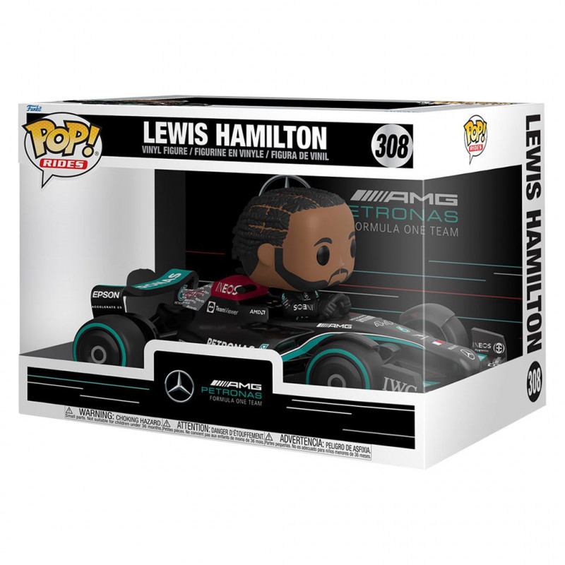 FUNKO POP RIDES FORMULA 1 - LEWIS HAMILTON 308