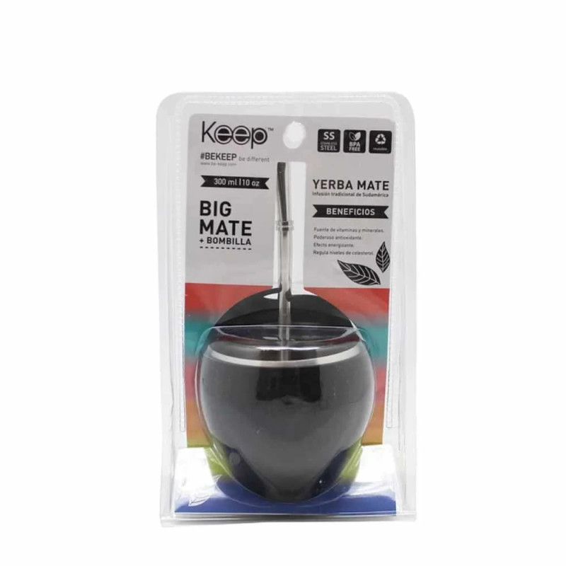 Mate set con bombilla 300 ml - Keep