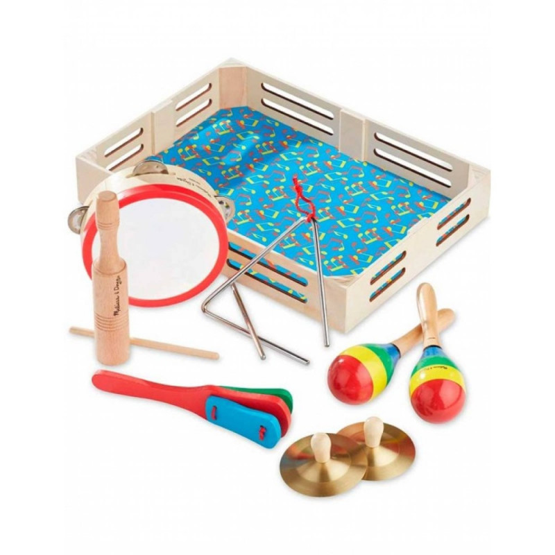 Juego de instrumentos musicales 10 piezas - Melissa & Doug