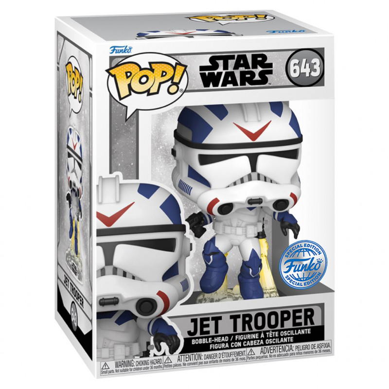 FUNKO POP STAR WARS: BATTLEFRONT II EXCLUSIVE - JET TROOPER 643