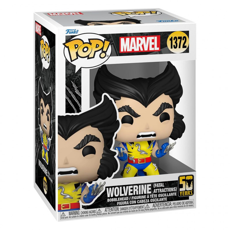 FUNKO POP MARVEL - 50 YEARS WOLVERINE (FATAL ATTRACTIONS) 1372