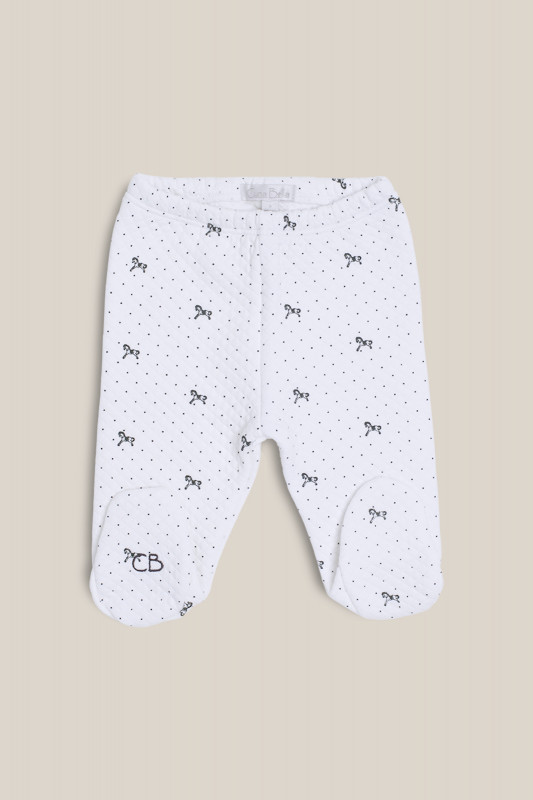 pantalon estampado pony