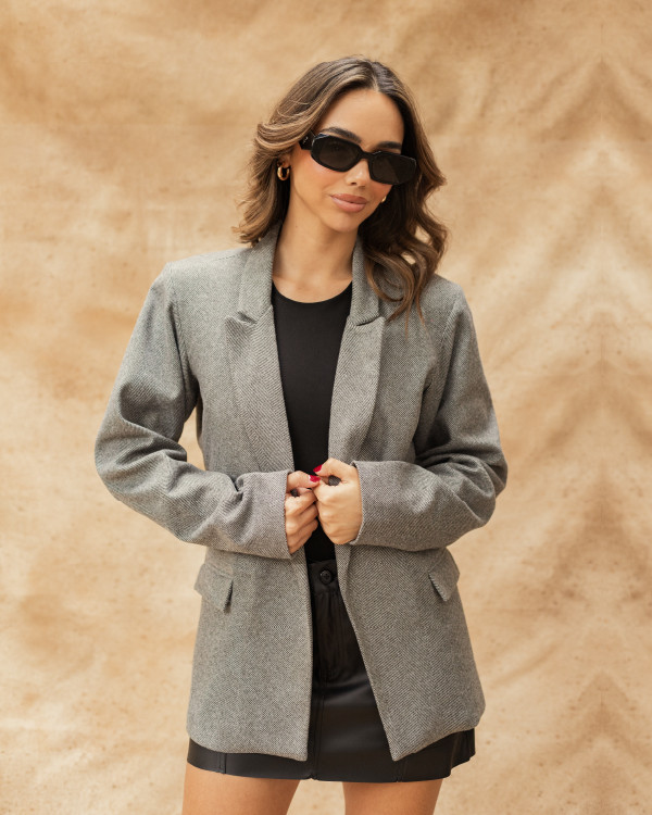 Blazer Allegra Gray