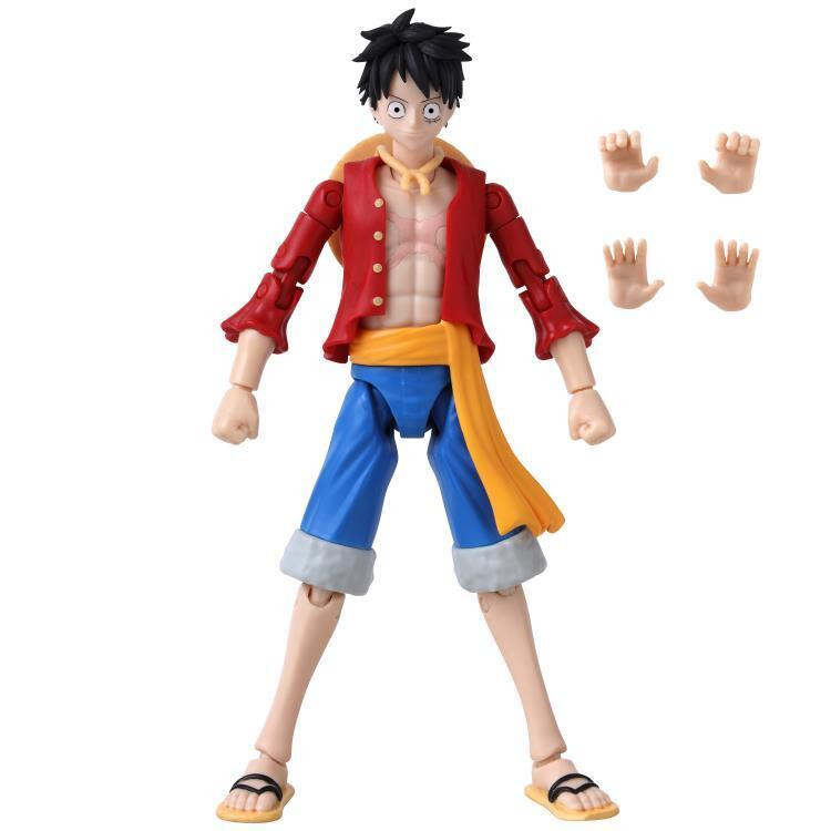 BANDAI ONE PIECE ANIME HEROES  - MONKEY D. LUFFY RENEWAL