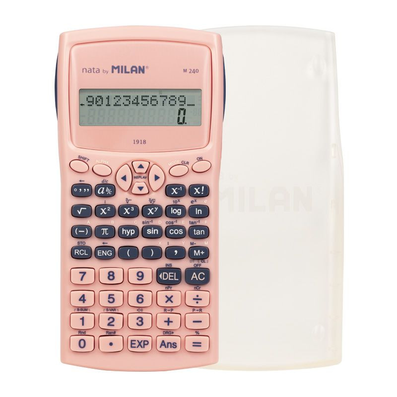 Calculadora científica M240 colección 430 since 1918, rosa