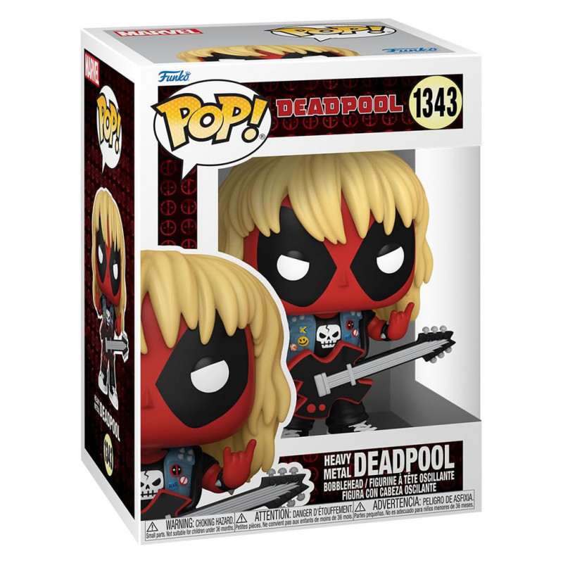 FUNKO POP MARVEL DEADPOOL - HEAVY METAL DEADPOOL 1343