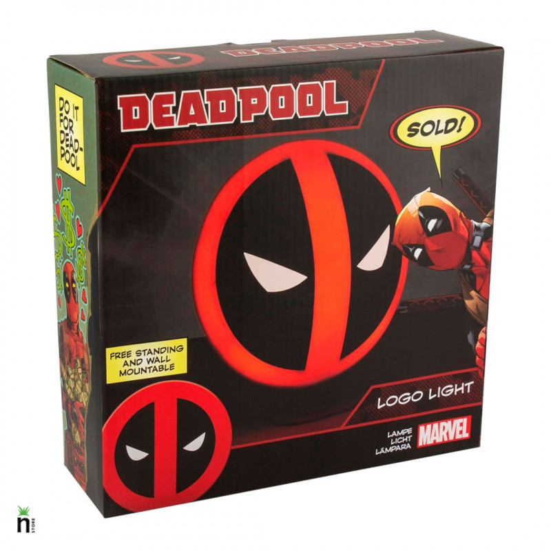 MARVEL DEADPOOL LOGO LIGHT - PALADONE