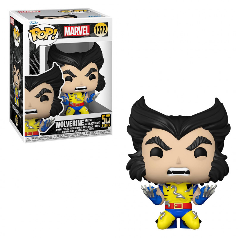 FUNKO POP MARVEL - 50 YEARS WOLVERINE (FATAL ATTRACTIONS) 1372