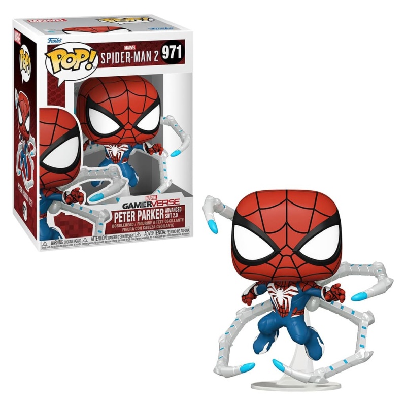 FUNKO POP MARVEL GAMERVERSE SPIDER-MAN 2 - PETER PARKER ADVANCED SUIT 2.0 971