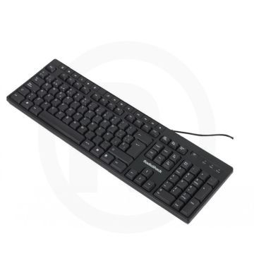 TECLADO MULTIMEDIA USB NEGRO