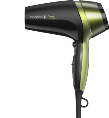 SECADOR DE PELO REMINGTON D13A SHINE THERAPY AVOCADO