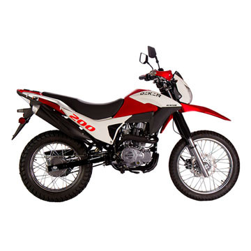 MOTOCICLETA KENTON DAKAR 200 ROJO