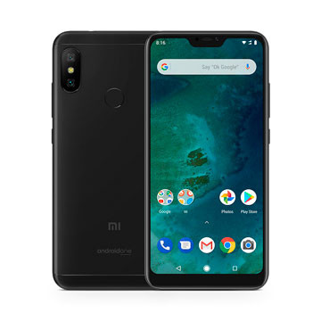 CELULAR XIAOMI MI A2 LITE DS/4RAM/64GB 5.84" NEGRO