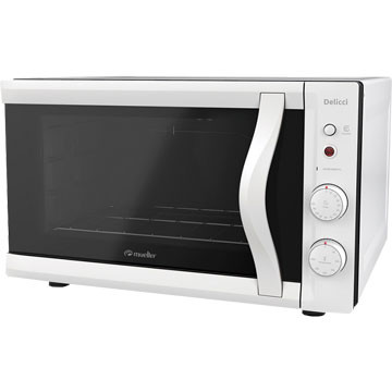 HORNO ELECTRICO MUELLER DELICCI 44 LTS. CON TIMER BLANCO