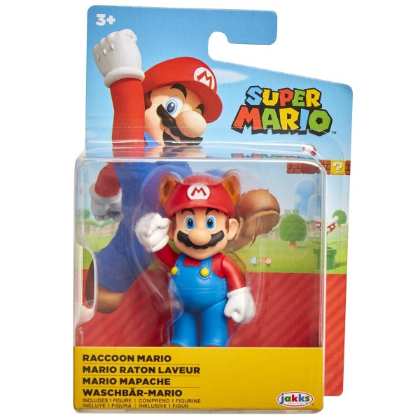 JAKKS NINTENDO SUPER MARIO 2.5" MARIO MAPACHE