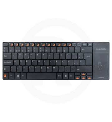 TECLADO INALAMBRICO DELG C TOUCHPAD NEG