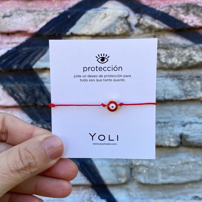 Pulsera Protección Roja - Agotado