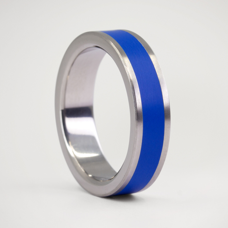 ANILLO PARALLELS AZUL